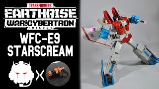 Обзор на фигурку War For Cybetron EarthRise WFC-E9 Starscream от Hasbro/Takara Tomy