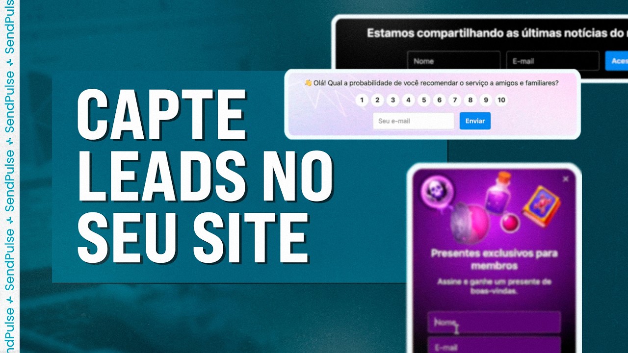 Confira os Recursos dos Pop-ups Inteligentes da SendPulse