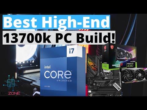 Best High-End Intel Core i7 13700K PC Build! GeForce RTX 4080 , ASUS ROG Strix Z790-H, 32GB DDR5