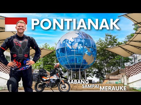 Foreigner Explores Pontianak, West Kalimantan (Borneo)
