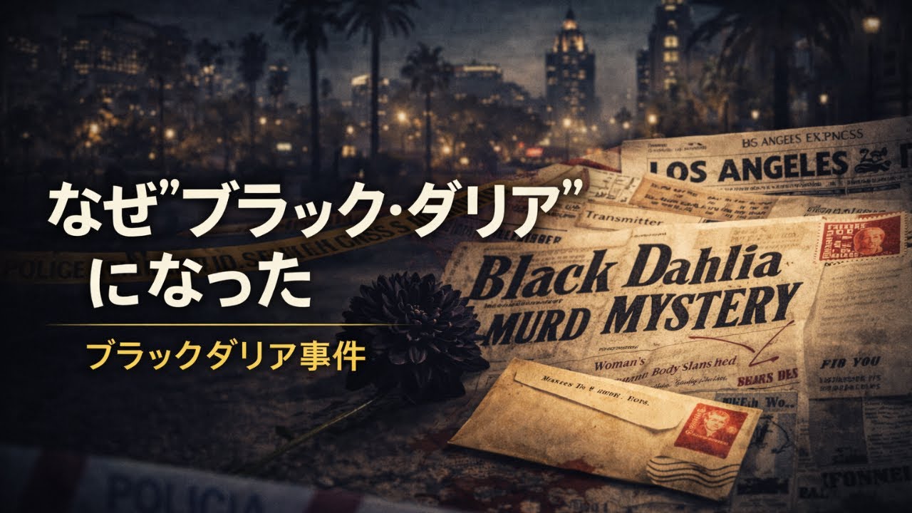 【ブラック・ダリア事件】22歳の夢追い人はなぜ切断されたのか