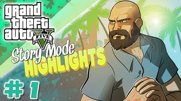 GTA 5 Story Mode Highlights #1