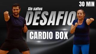 Reduce abdomen y cintura RÁPIDO con este cardio box 🔥 ejercicios sin saltos y de pie