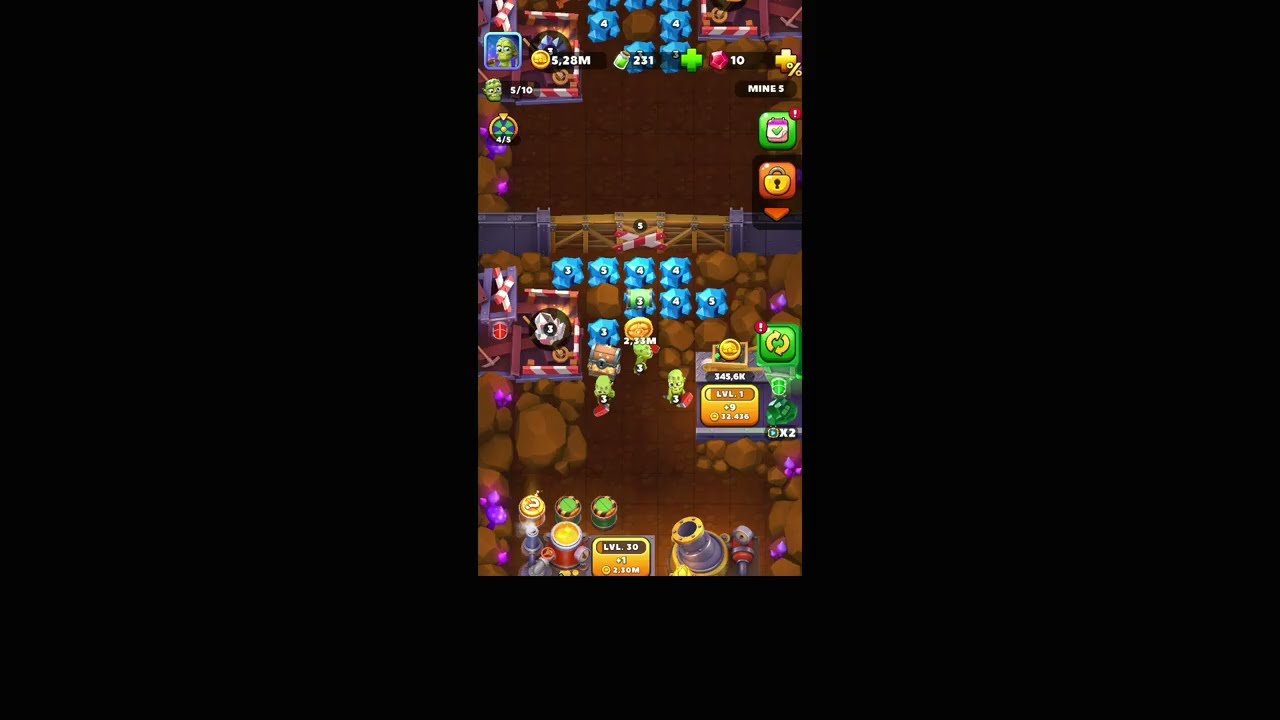 Idle Zombie Miner: Gold Tycoon #2