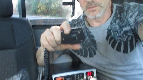 Skip shooting on 11 meter band mobile radio  Pennsylvania is waving