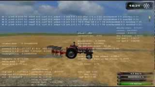 Farming Simulator 2011 - MoreRealistic mod - Plough test