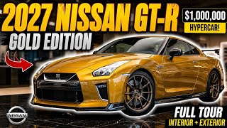 2027 Nissan GT-R GOLD EDITION - $1,000,000 Hypercar Full Tour (Interior + Exterior)