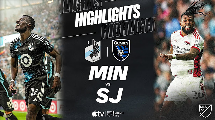 Minnesota United vs. San Jose Earthquakes | Full Match Highlights | 5-Goal Thriller!