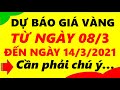 Giá Vàng Hôm Nay Từ Ngày 08/3 Đến ngày 14/3/2021 - Giá Vàng 9999 Cần Phải Chú Ý...