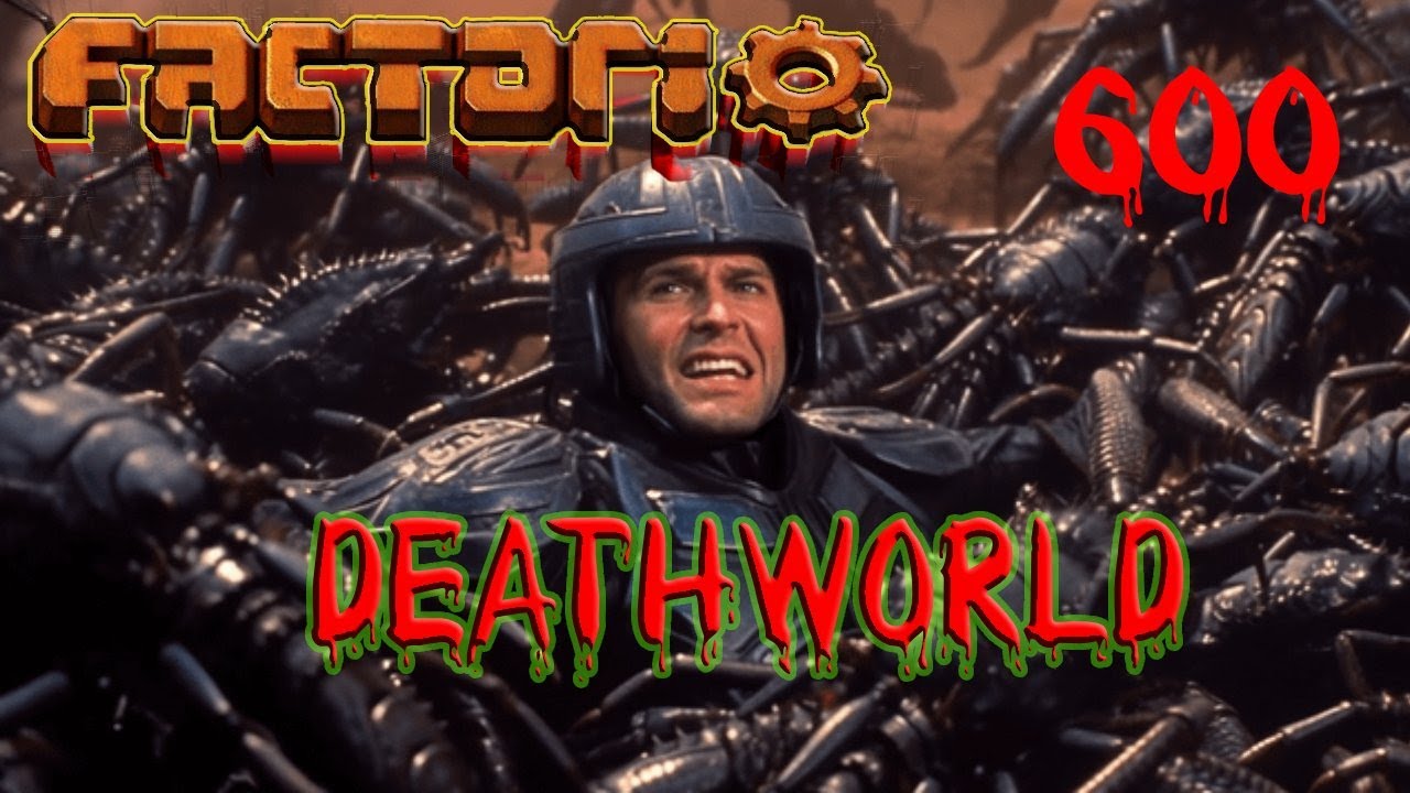factorio - deathworld 600\600 ep.2 (restart) - YouTube
