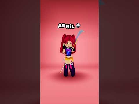 Your Birth Month Your KPop Demon Hunters Outfit Robloxshorts Roblox