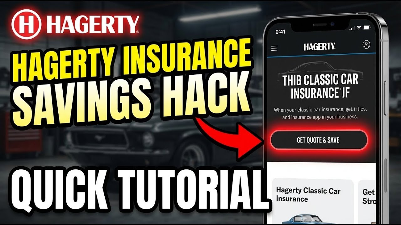How to Save on Classic Car Insurance with Hagerty - Quick Tutorial