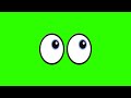 Olhos Cartoon #1 - Cartoon Eyes #1 / Green Screen - Chroma Key