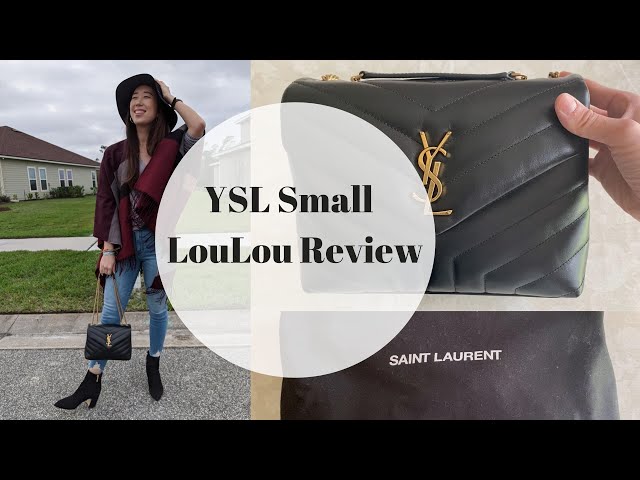 SAINT LAURENT YSL BABY CABAS MONOGRAM BAG WHAT FITS REVIEW MOD SHOTS 