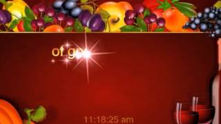 Thanksgiving Day screensaver nfsFruitThanksgiving screenshot 5