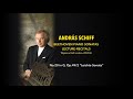 András Schiff - Sonata No.20 in G, Op.49/2 "Leichte Sonata" - Beethoven Lecture-Recitals