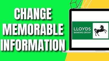 How to Change Memorable Information on Lloyds Bank (2025)