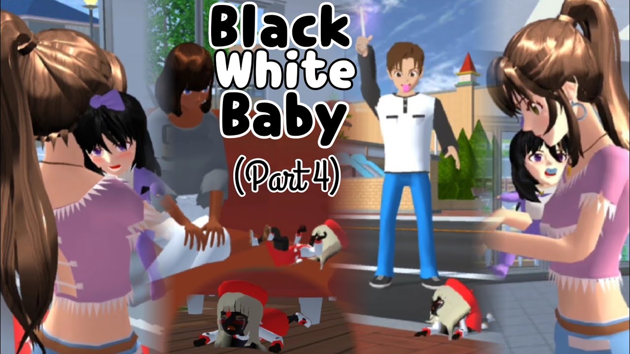 Черно-белый младенец (Часть 4) | Грустная история | Симулятор школы Сакуры