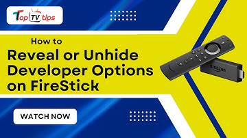 How to Unlock/Reveal the Hidden Developer Options on FireStick [Super Easy]