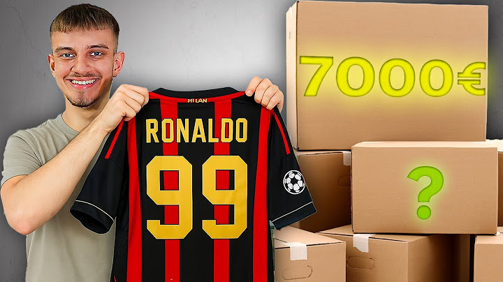 Ich öffne MYSTERY BOXEN für 7.000€ (nur Fussball Trikots)