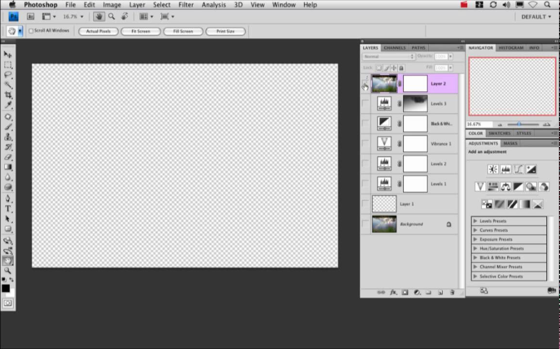 Two Minute Tip - Photoshop Layer Visibility - YouTube