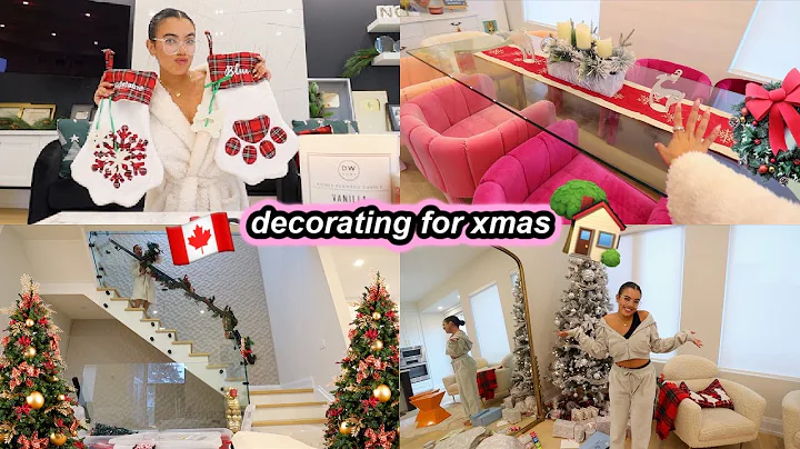 CHRISTMAS HOUSE TOUR  + Decorate the entire HOUSE ...