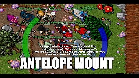 ANTELOPE MOUNT DONE 145.000 HUNTING TASK POINTS - TIBIA YANER763 LIVESTREAM HIGHLIGHTS - ANTICA