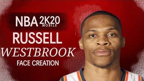 Russell Westbrook Face Creation | NBA 2K20 Mobile | 𝗲𝘆𝗼