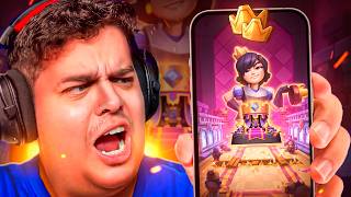 Joguei o NOVO MODO DE JOGO ardil da princesa no clash royale