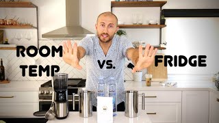 Are YOU making cold brew WRONG!? | Room Temp vs. Fridge
