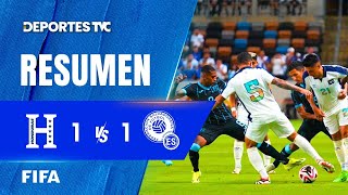 Honduras 1 - 1 El Salvador | Amistoso Internacional | FECHA FIFA