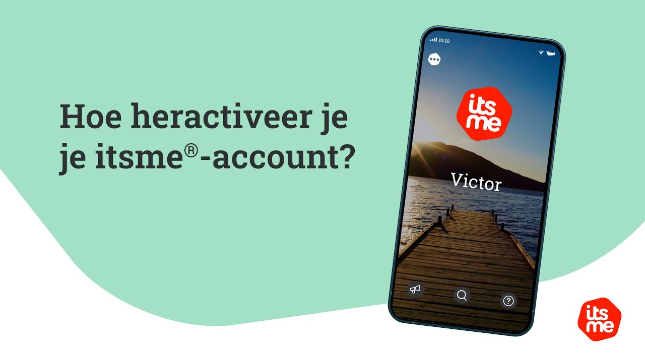 Hoe kan ik mijn itsme®-account heractiveren? – itsme Customer Support Hoe Kan Ik Mijn Itsme®-Account Heractiveren? – Itsme Customer Support
