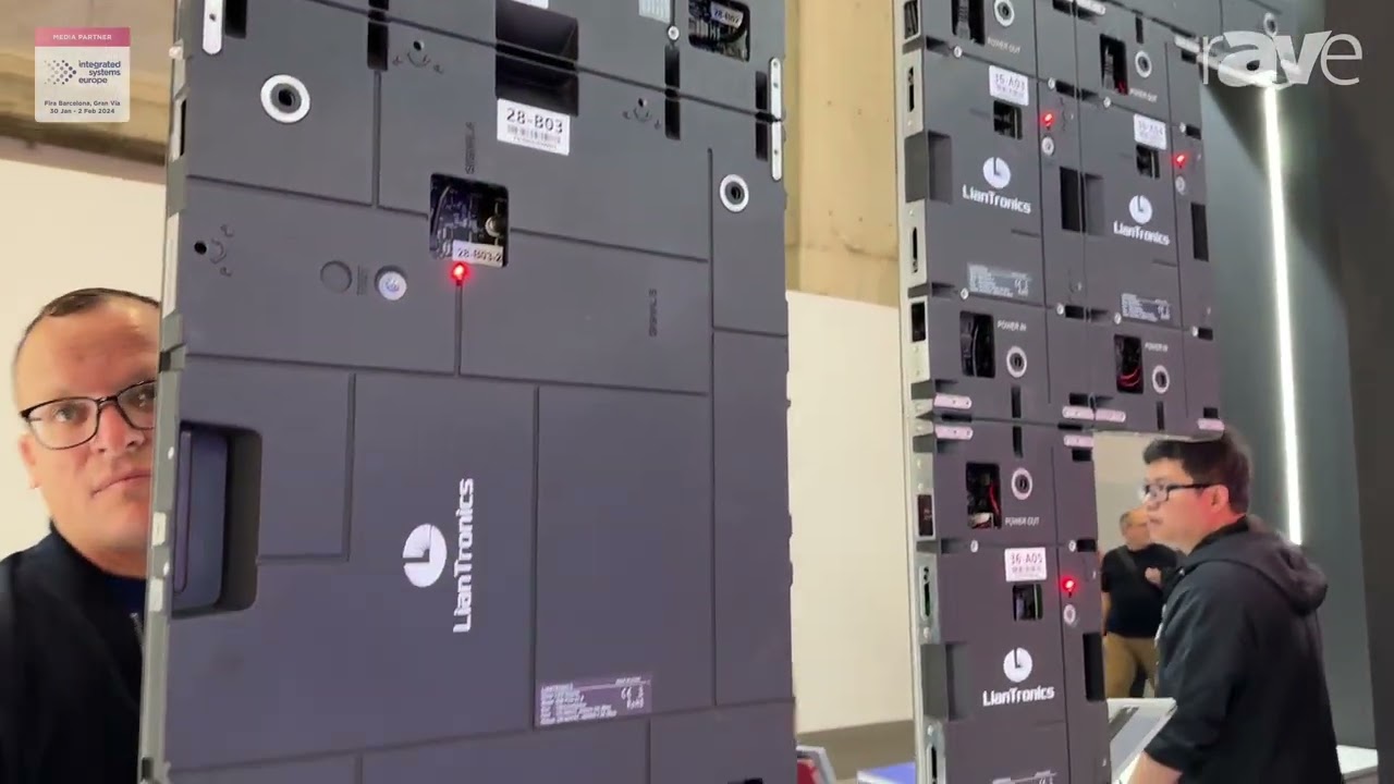 ISE 2024: LianTronics Presents BIM Plus-X Series Indoor Commercial LED Display