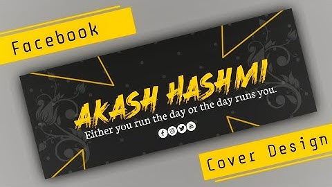 How To Make New Facebook Cover Design In Pixellab Picsart Like Photoshop - Zarraq Creation