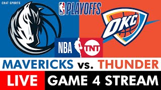 Mavericks vs. Thunder  Live Streaming Scoreboard, Play-By-Play, Highlights | NBA Playoffs Game 4