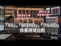 4k、WQHD、フルHDのトレード画面作業領域比較！松井証券と楽天証券のツールで比較！27インチ、42.5インチ/LG-ioデータ