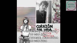 🎤🎶 Aitana x Sebastián Yatra - Corazón Sin Vida (Letra) ❤🎶