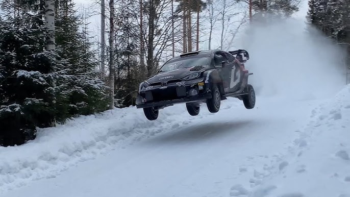Ott Tänak Rally Sweden 2024 test Hyundai i20 Rally1 