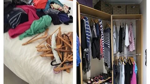 Creating a minimalist wardrobe with the KonMari method - Part 1 : Clothes