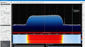 What a 3G WCDMA uplink signal looks like in SDRSHARP