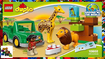 LEGO instructions - DUPLO - 10802 - Savanna