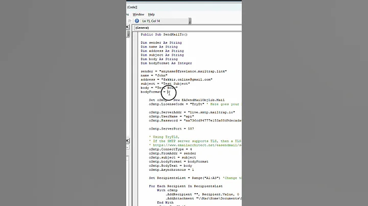 HTML email in Excel - Email FAQ by Mailtrap