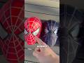 Która maska sprawiła że dałeś pod tym filmem 👍 #spiderman #marvel #shortsviral #milesmorales #toys