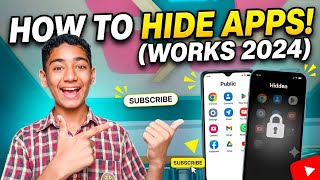 How to hide apps with easy way 👍🏻 screenshot 1