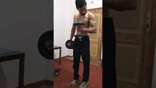 تمرينه ذراع //باي وتراي سوبر ست fitness biceps workout motivation