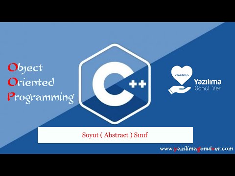 Video: Soyut sınıf C++ nedir?