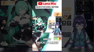 Scroll button unlocked, gameplay broken #vtuber #shorts #gacha