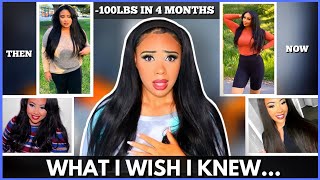I LOST 100LBS IN 4 MONTHS, HERE ARE THE BEST WEIGHT LOSS TIPS THAT CHANGED MY LIFE! | Rosa Charice