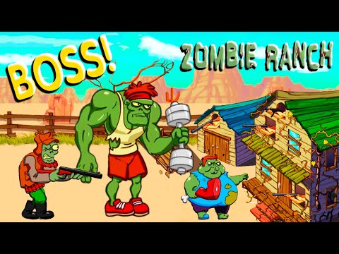 Видео: ЗОМБИ БОСС КАЧОК Напал НА РАНЧО и РАЗЛОМАЛ ЕГО! Битва с ТОЛПАМИ ЗОМБИ в Игре Zombie Ranch #2