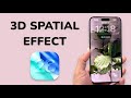 How To Add 3D Spatial Effect Wallpaper On IPhone IOS 26 